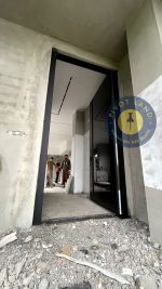 درب پیوت تمام شیشه لمینیت