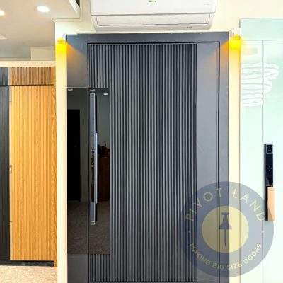 درب پیوت تمام فلز طراحی اختصاصی پیوت لند VIP line