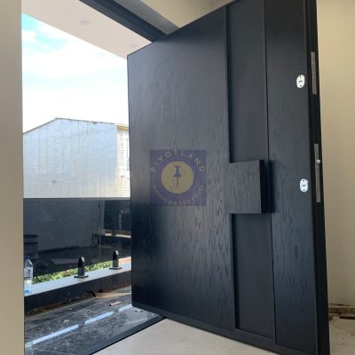 درب پیوت فریم لس وادار فلزی