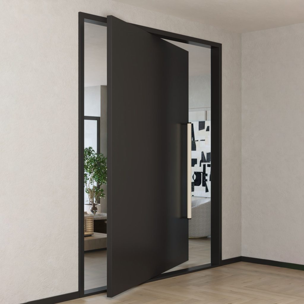 درب پیوت ۶ متری؛ نماد معماری لوکس مدرن 2 درب پیوت ۶ متری؛ نماد معماری لوکس مدرن